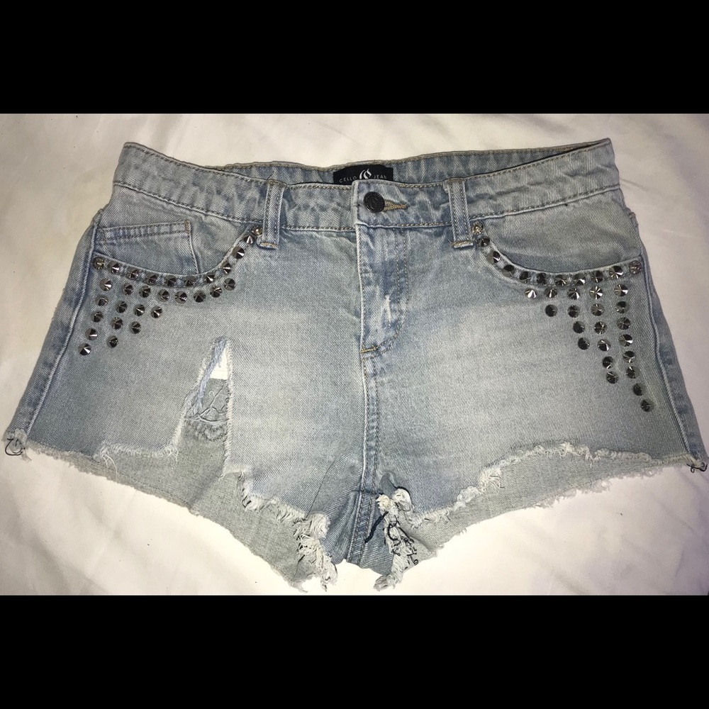 High waisted shorts